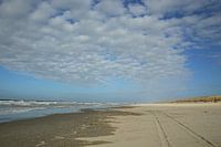 het uitgestrekte strand...