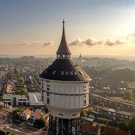 Overview Water tower Goes by Fotografie in Zeeland