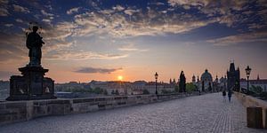 Lever de soleil, Pont Charles