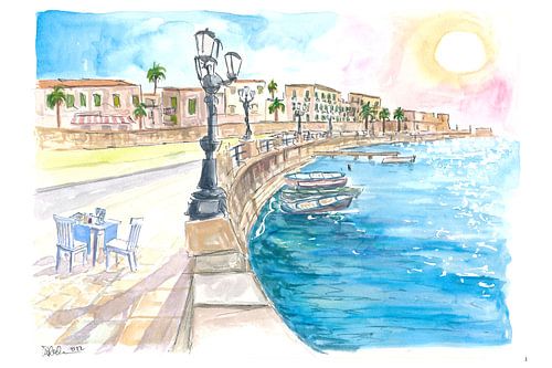 Bari vue de Lungomare Imperatore Augusto