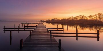 Une matinée au lac Leekstermeer Drenthe sur Marga Vroom