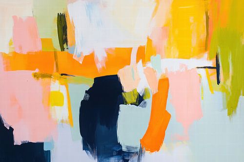 Abstract schilderij