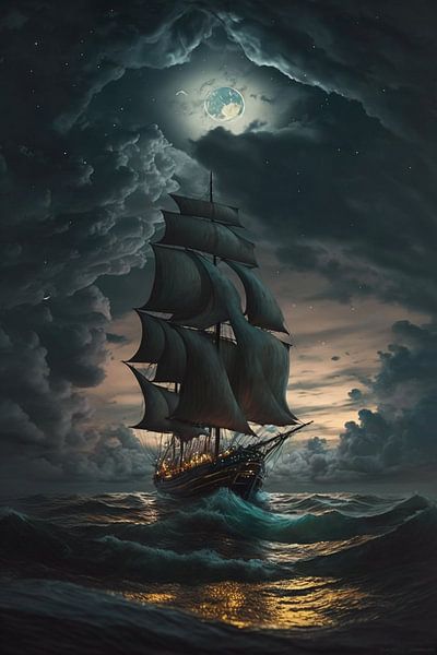 Battle against the elements by Poster Art Shop
