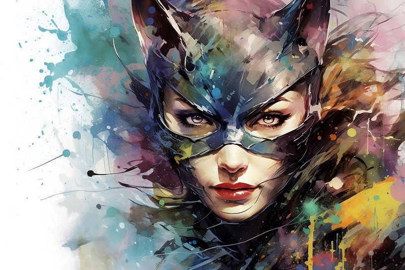 Supervillains Series (02) Catwoman by Ralf van de Sand