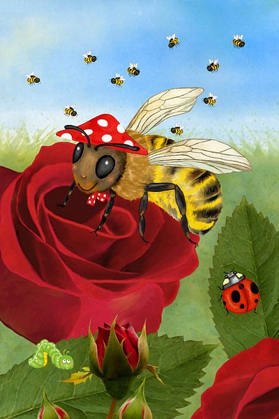 Meine lustige Biene Candy von Marion Krätschmer