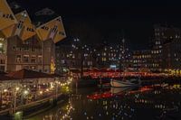 Illuminated night.