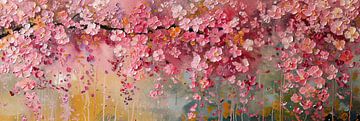 Rêve de fleurs roses sur Whale & Sons