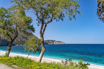 Dream beach in Greece by Peter Schickert