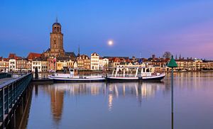 Früher Abend in Deventer, Niederlande