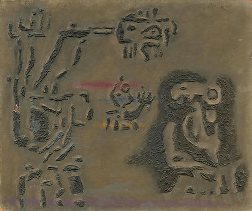 Willi Baumeister - With the monster Chumbaba (1947)