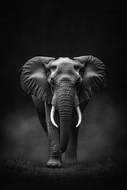 Éléphant sur Poster Art Shop