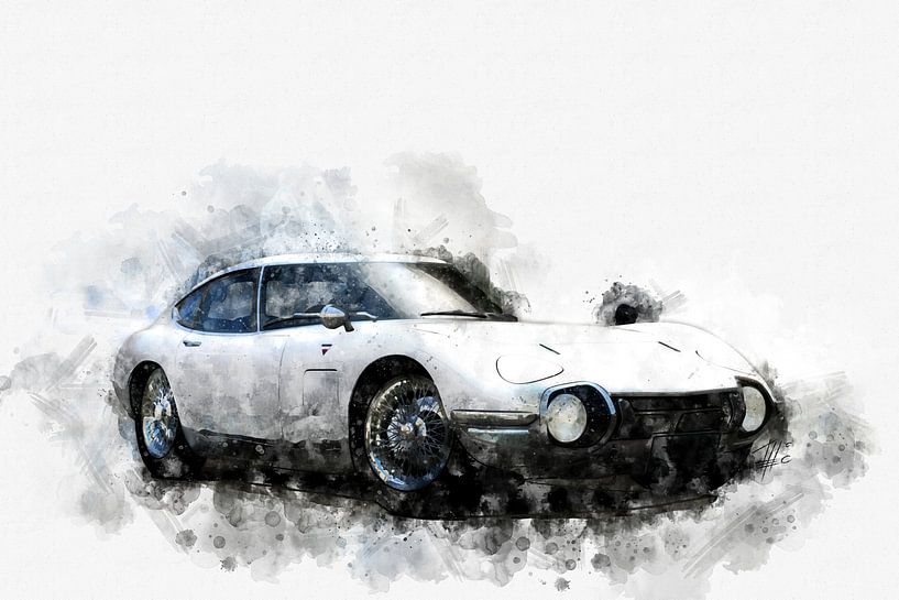 Toyota 2000 GT by Theodor Decker