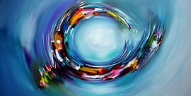 Das Blau von Gena Theheartofart