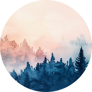 Morgenrood in het Woud no. 2