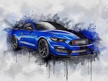 Ford Mustang Shelby Gt350 R by Pictura Designs