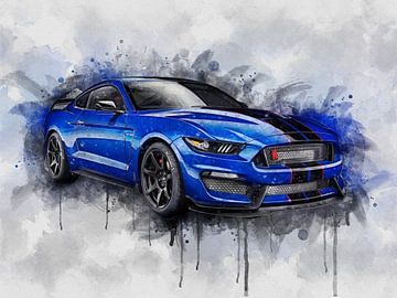 Ford Mustang Shelby Gt350 R van Pictura Designs