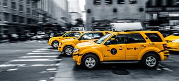 New York "Yellow cab" sur John Sassen
