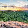 On the Slevogt rock in the Palatinate Forest by Michael Valjak
