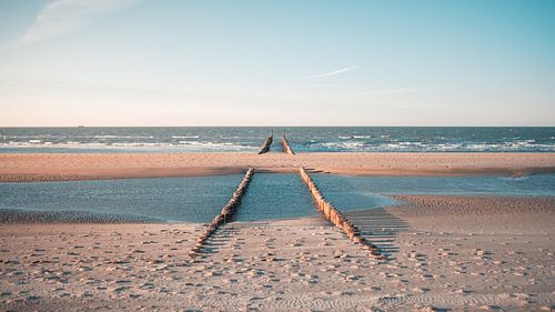 Zonsondergang oranjezon