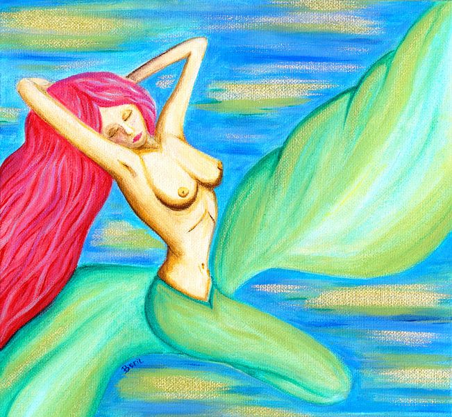 Mermaid by Beril Sirmacek