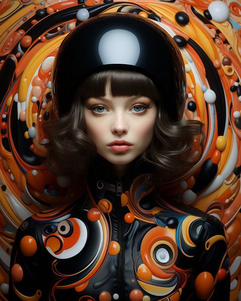 I love retro, fashion portrait by Studio Allee
