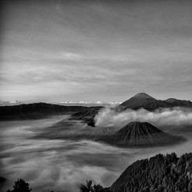 Bromo (vulkaan) indonesie by Jan Pel