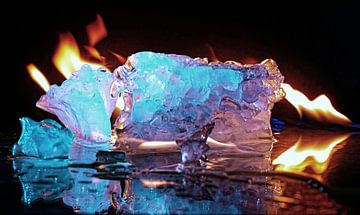 Feu et glace 1 sur Jürgen Hüsmert