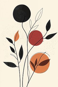 Botanisch Abstract van Studio BB