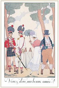 George Barbier – Venez donc, ma Bonne Amie!
