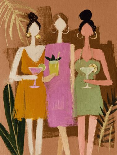 Cocktails mit Freunden