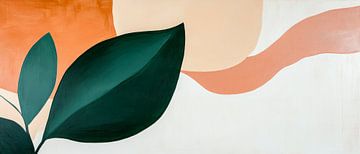 Abstracte plantenkunst van Poster Art Shop
