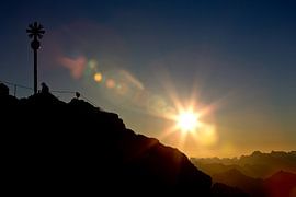 Sonnenaufgang Zugspitze von Andreas Müller