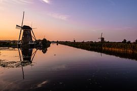 Windmühlen von Kinderdijk von Brian Morgan