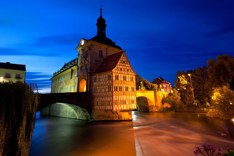 Bamberg am Abend van Jan Schuler