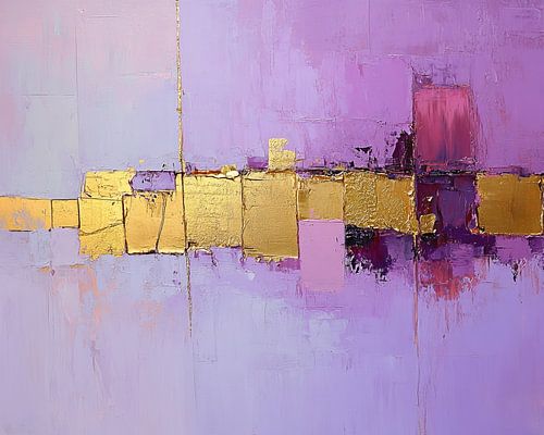 Purple Gold Stripe