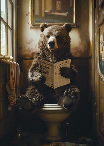 The toilet bear