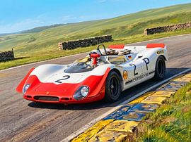 Gerhard Mitter in the Porsche 908 by DeVerviersBelgium