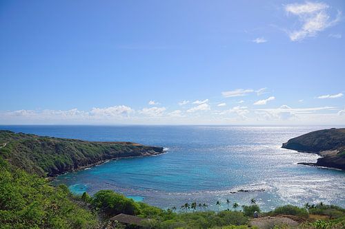 Overzicht van Hanauma Bay