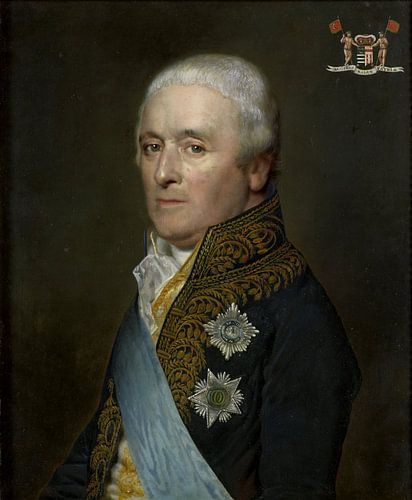 Adriaen Pieter Twent (1745-1816), graaf van Rosenburg. Minister van Waterstaat, minister van Binnenl