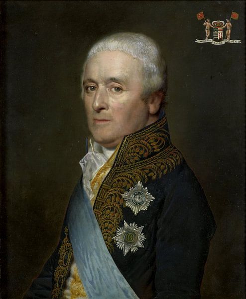 Adriaen Pieter Twent (1745-1816), Count of Rosenburg. Minister of Water, Minister of the Interior, S by Marieke de Koning