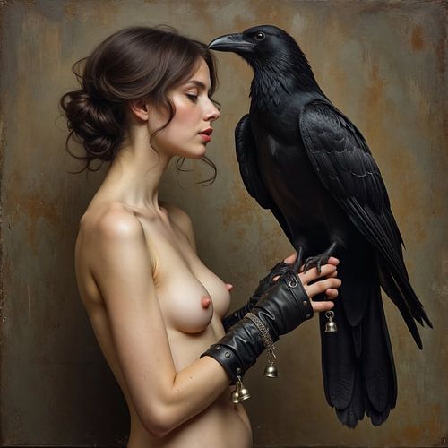 Vrouw met Raaf