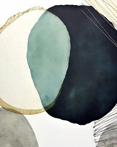 Formes organiques modernes et abstraites