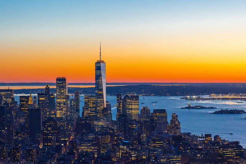 New York skyline by Marc Maurer