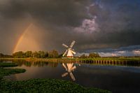 Molen onder de regenboog