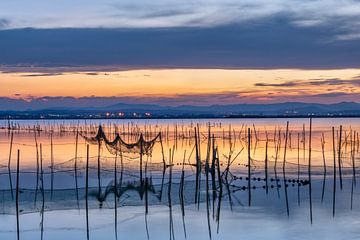 Zonsondergang bij het meer van Voss fotografie