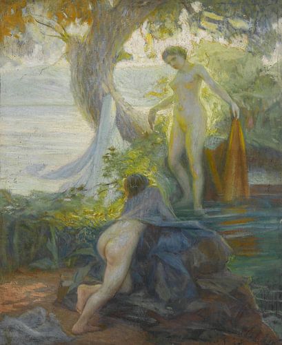 Huseyin Avni Lifij (Turkish, 1886-1927)~Allegorie