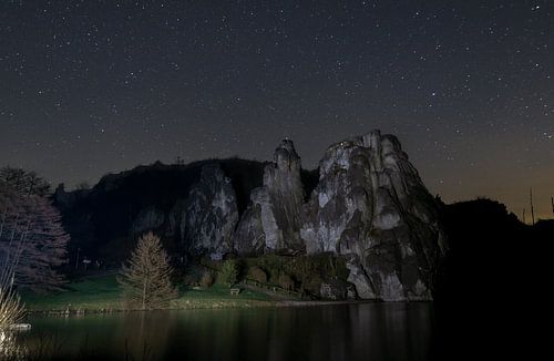 Externsteine unterm Himmelszelt