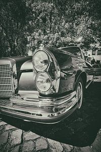 Une voiture de collection Mercedes Benz