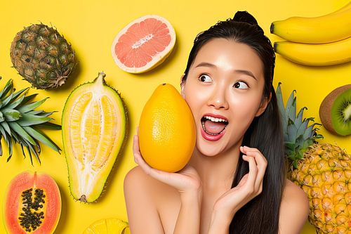 schilderachtig Japans portret