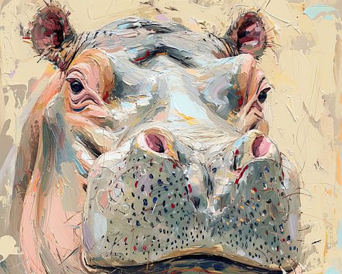 Whimsical Behemoth Portrait